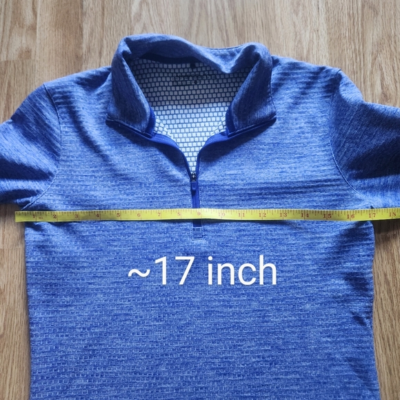 Nike Golf Blue Long Sleeve Women's Top - Picture 10 of 10
